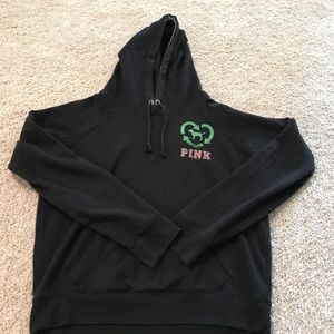 PINK Black Hoodie